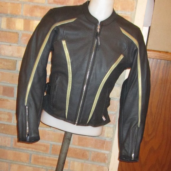 TEKNIC Jackets & Blazers - TEKNIC DAYTONA PERF LEATHER MOTORCYCLE JACKET 4